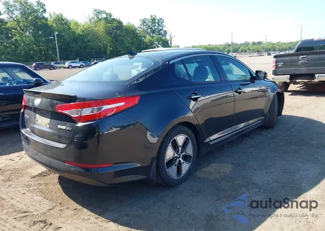 2013 Kia Optima Hybrid Ex из США, поврежденный, VIN KNAGM4AD2D5041554
